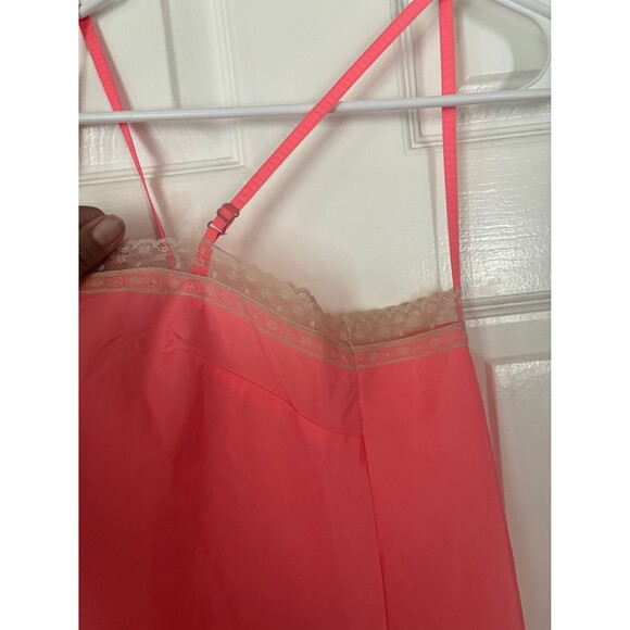 Fischer Heavenly Lingerie Size 30 Color Salmon Tan Lace Trim - Picture 3 of 10